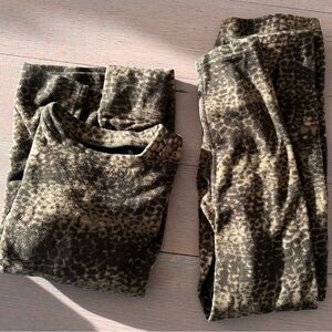 Kids Medium Burton Fleece Base Layer Set